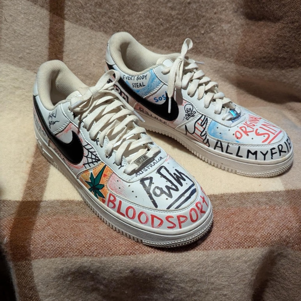 Nike Air Force 1 Low Vlone x Pauly x Mase x Himumimdead Size 9.5